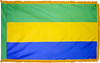  Gabon Presentation Flag & Flagpole Set 