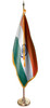  India Presentation Flag & Flagpole Set 