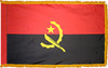  Angola 11' Presentation Flag & Flagpole Set 