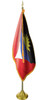  Antigua and Barbuda 11' Presentation Flag & Flagpole Set 