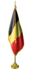  Belgium 11' Presentation Flag & Flagpole Set 