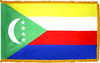  Comoros 11' Presentation Flag & Flagpole Set 