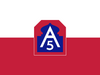 US Army North Flag, 2' x 3', Nylon Hemmed on all 4 sides with light blocking inner liner and blank back, ARNorth2X3H4S