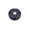 Base Cap (Black Disc) - 2.5", 109-0101