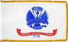 US Army Flag, 3' x 4', Nylon with Pole Hem and Gold Fringe