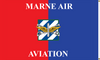 Custom Digital Double Sided 3' x 5' Nylon w/Header and Grommets "Marne Air Aviation" Back