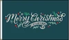 3'x5' Merry Christmas Outdoor Flag
