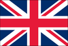 United Kingdom Outdoor Nylon Flag, 10ft x 15ft with Heading and D-Rings (Open Market)