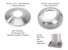 Spun Aluminum Flash Collars for Flagpoles