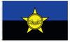 Police Remembrance Flag 3' X 5', Nylon with Header and Grommets