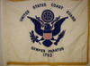 Coast Guard Flag, Appliqued Nylon 3' x 5'