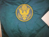 U.S. Army Unassigned Unit Guidon Flag, Nylon Applique, PoleHem with Swallowtail, Size 20" x 27.75"