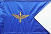 U.S. Army Aviation  Guidon Flag, Nylon Applique, PoleHem with Swallowtail, Size 20" x 27.75"