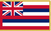  Hawaii Presentation Flag & Flagpole Set 