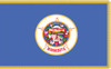  Minnesota Presentation Flag & Flagpole Set 