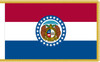  Missouri Presentation Flag & Flagpole Set 