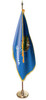  Oklahoma Presentation Flag & Flagpole Set 