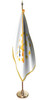  Rhode Island Presentation Flag & Flagpole Set 