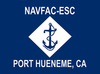 Naval Battalion Flag, Nylon Applique, PoleHem Plain, Size 4'4" x 5'6", Double Letter Patch Style (Open Market)