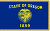 Oregon Indoor State Flag Front