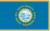 South Dakota Indoor State Flag