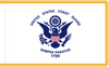 Coast Guard Indoor Flag Printed Nylon