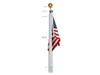 20'-80' External Halyard Aluminum Flagpole