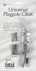 Universal Flagpole Cleat