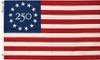 America 250 Betsy Ross Flag, Printed Nylon