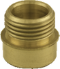 Brass Ornament Adapters for Eder Aluminum Poles 