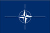 NATO (North Atlantic Treaty Organization) Flag 3' x 5' Nylon with Header and Grommets, 032887 (Open Market)