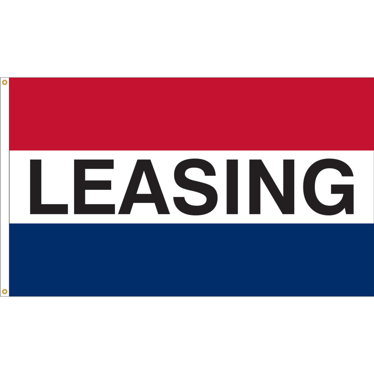 3'x5' Message Flag "LEASING"