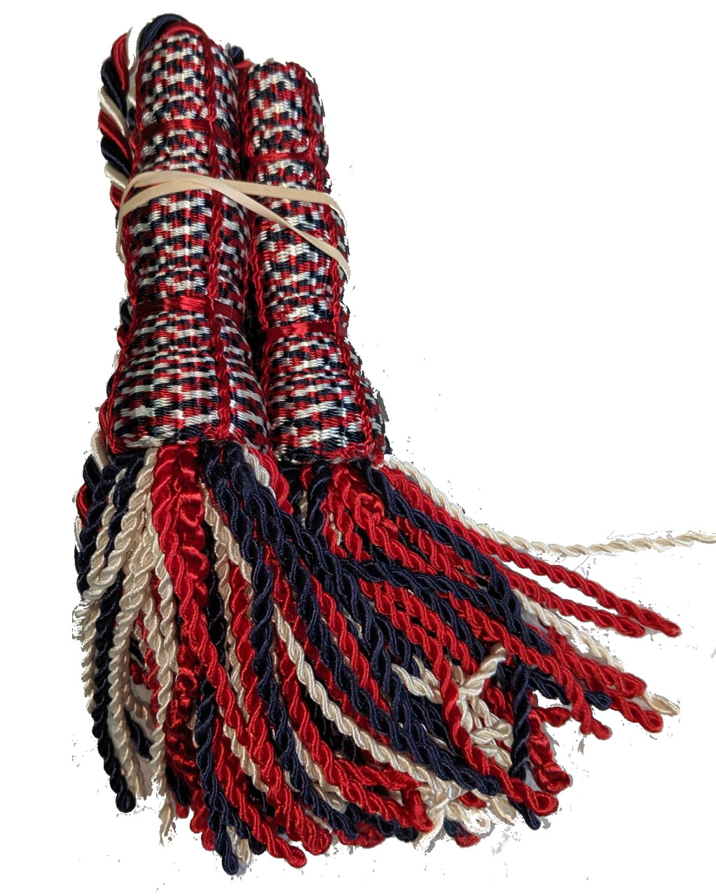 Red White & Blue Flag Cord & Tassel, CT-Red/White/Blue (Open Market)