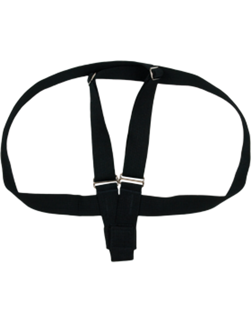 Flag Carrier, Double Strap Black Web with Web Cup, F-C307, FC307
