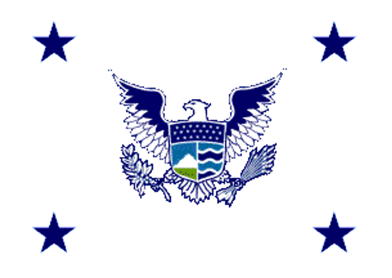 Deputy Secretary of Homeland Security Flag, Size 2' X 3' w/header and grommets, single reverse