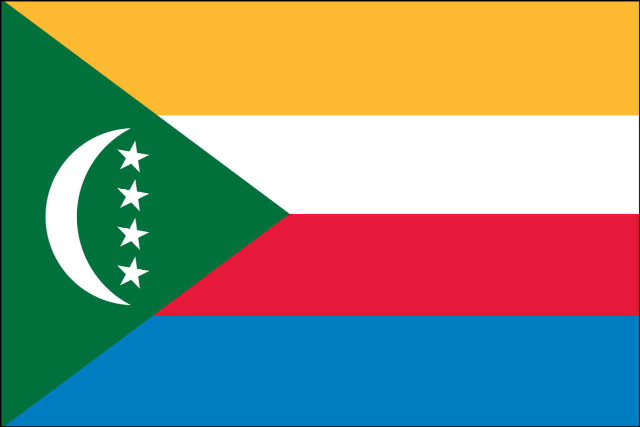 Comoros Outdoor Flag
