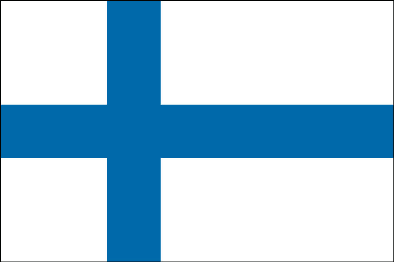 Finland (UN) Outdoor Flag Nylon