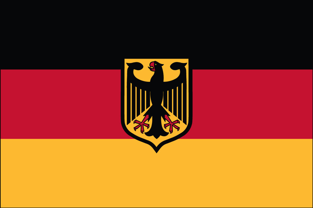 Germany W/Eagle Outdoor Flag Nylon