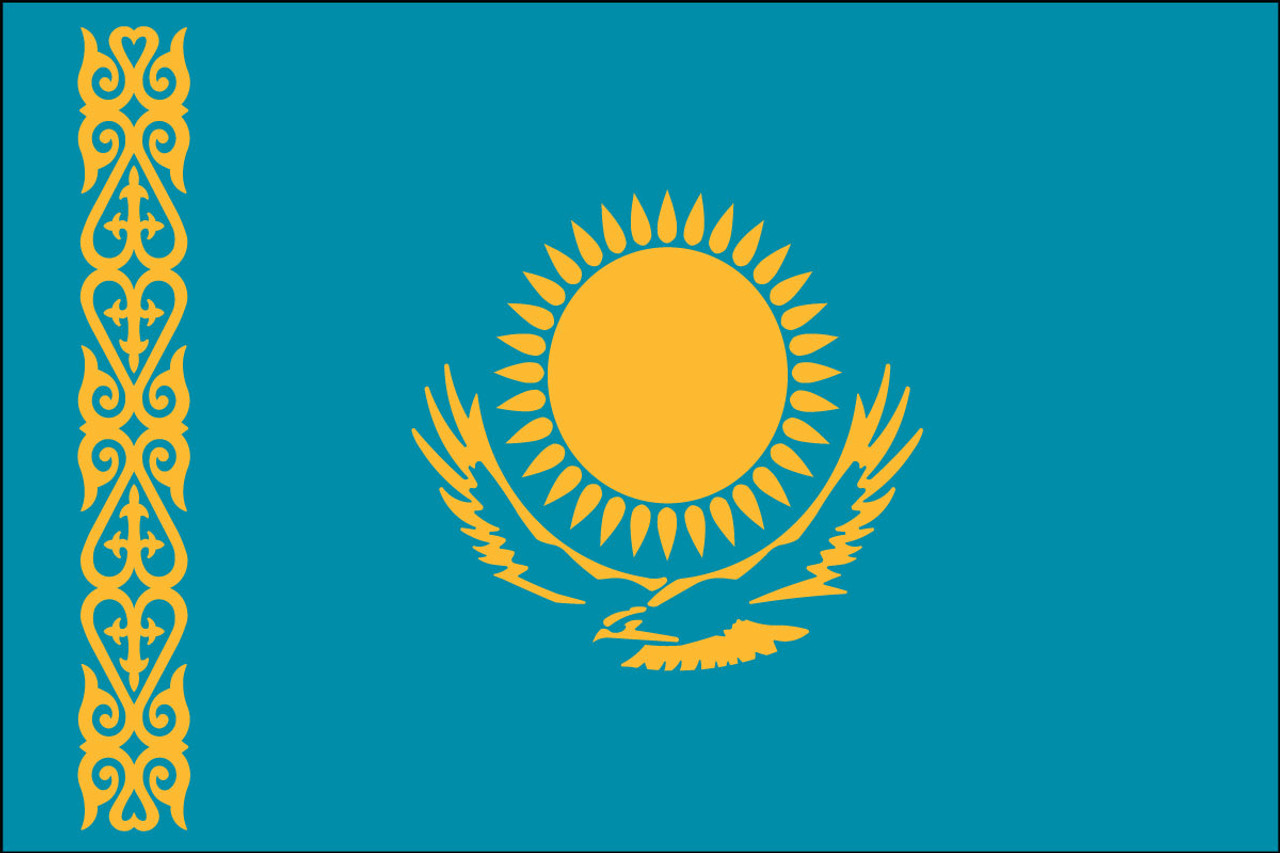 Kazakhstan (UN) Outdoor Flag Nylon