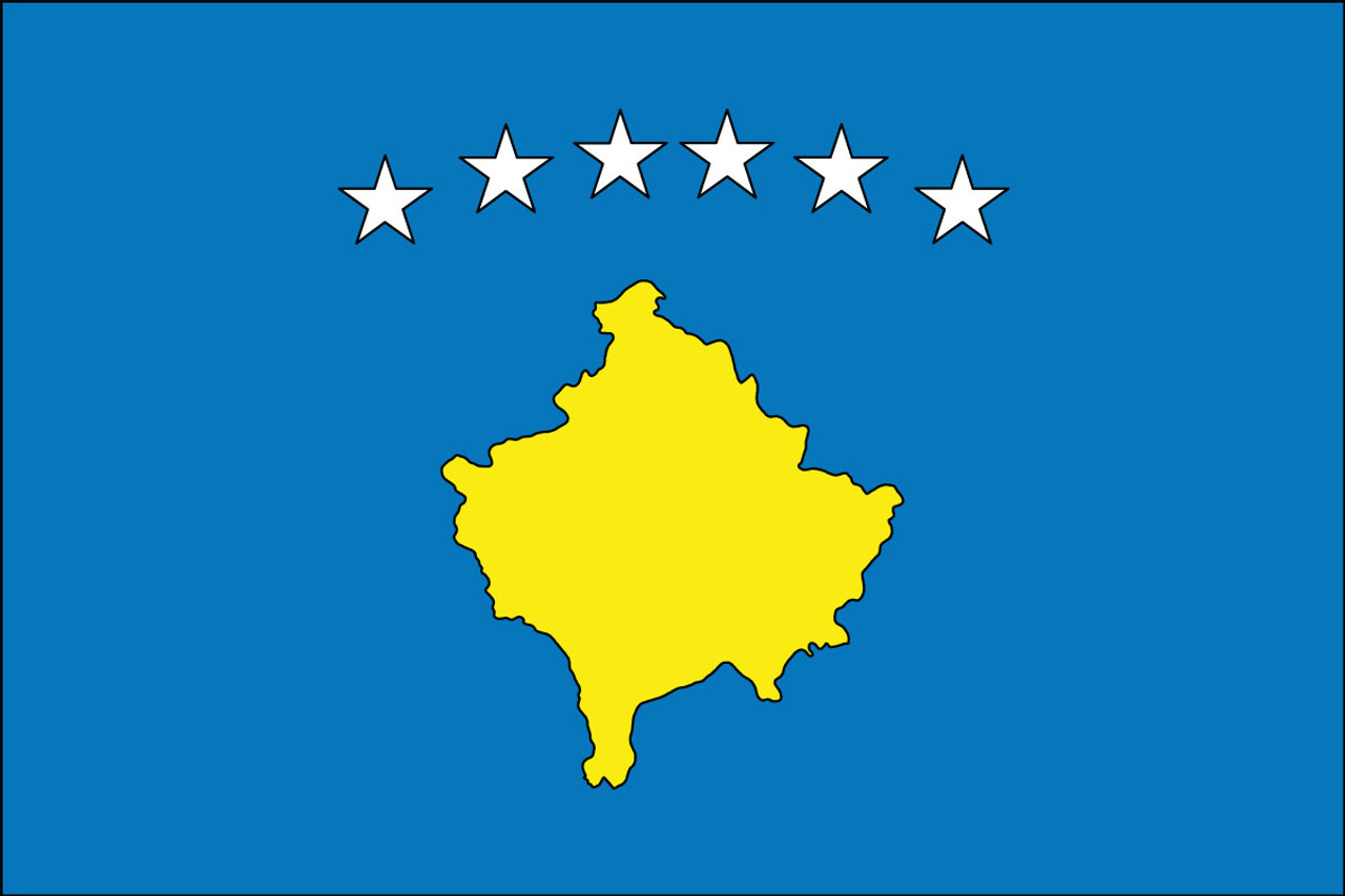 Kosova Outdoor Flag Nylon