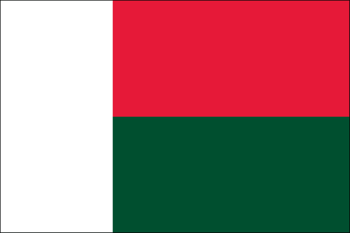 Madagascar Outdoor Flag - Eagle Mountain Flag