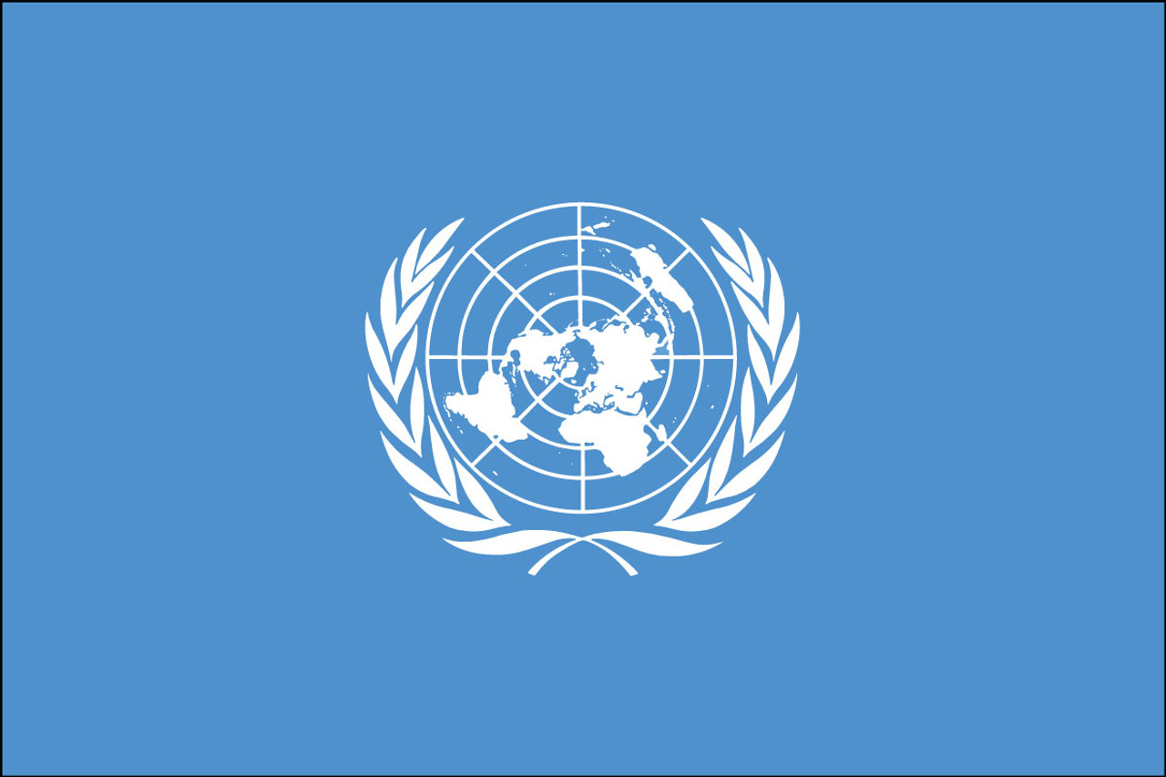 United Nations Outdoor Flag Nylon