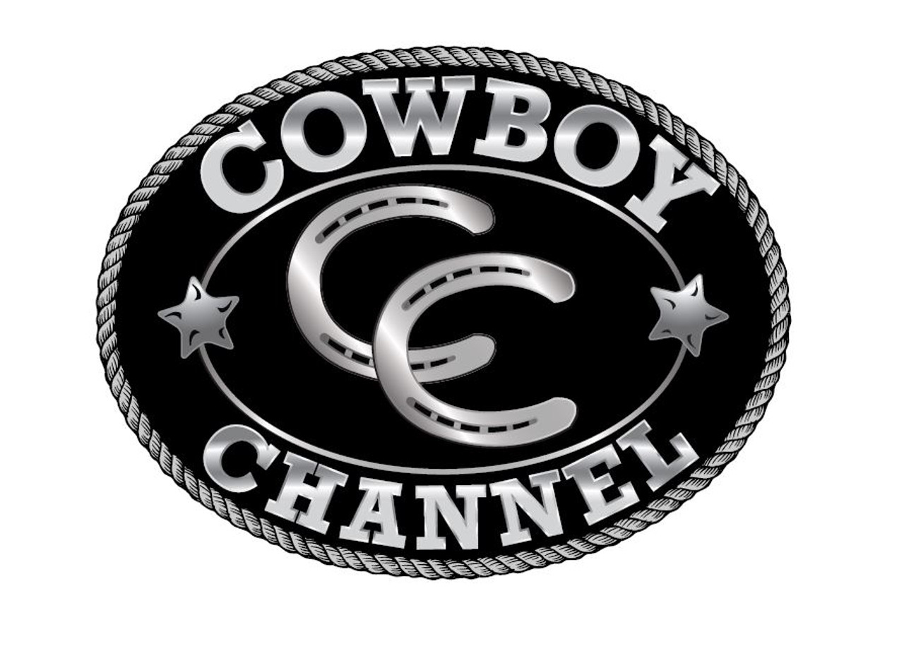 Custom "Cowboy Channel", 6' x 10', Printed Nylon with Header & Grommets; Based on QNTY 3
