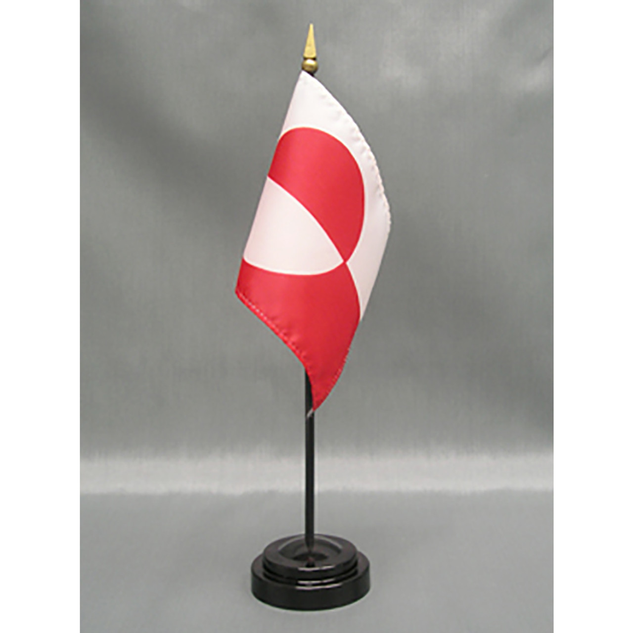 Greenland Stick Flag 4"x6" E-Gloss, 12 Pack