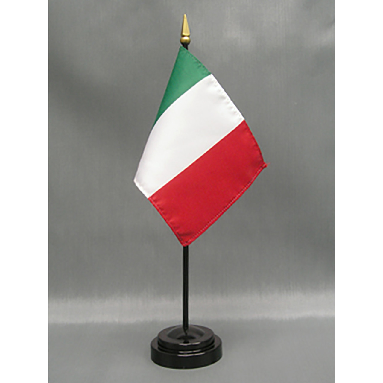 Italy Stick Flag 4"x6" E-Gloss, 12 Pack