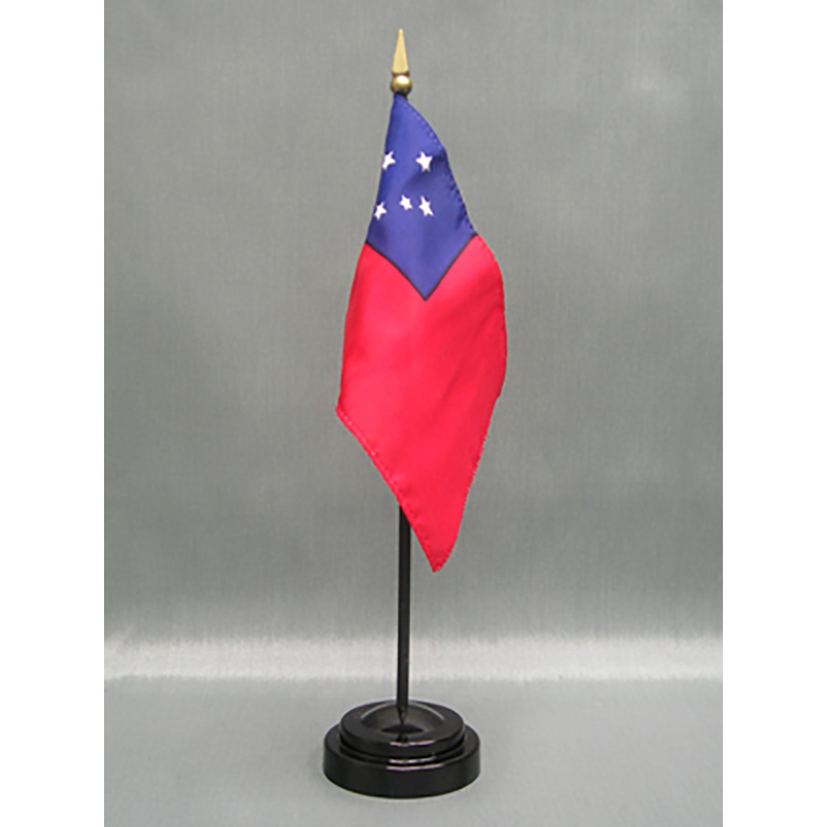Samoa 4"x6" Stick Flag - 12 Pack