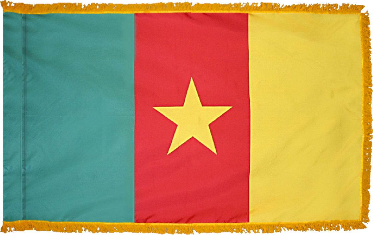 Cameroon Flag (UN) Indoor Nylon