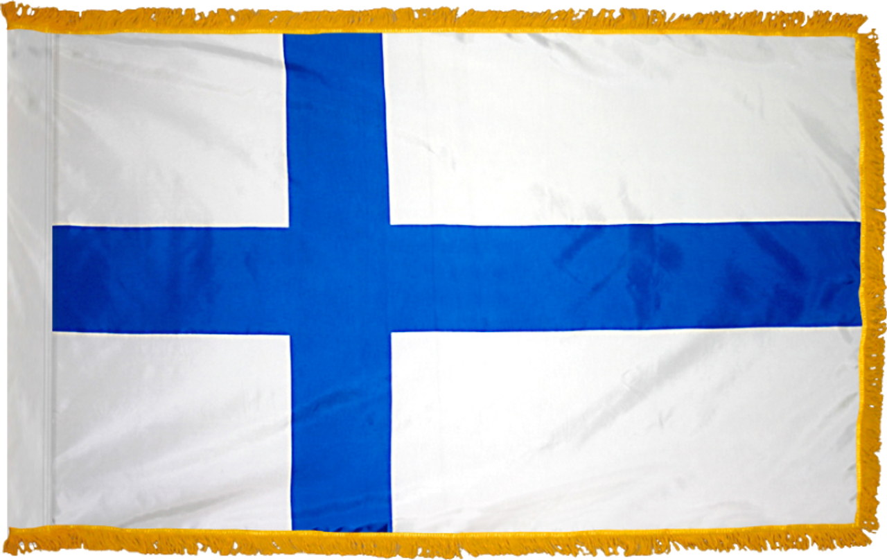 Finland Flag (UN) Indoor Nylon