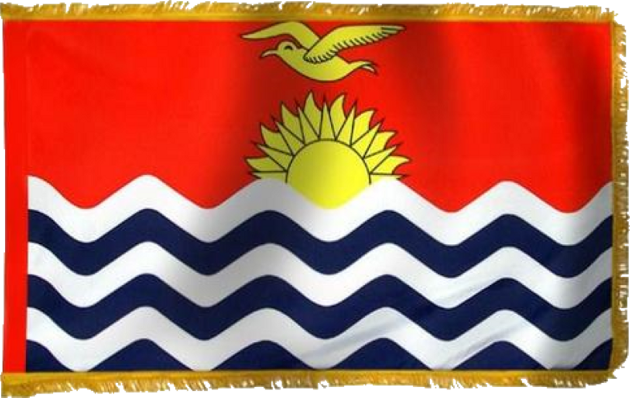 Kiribati Flag (UN) Indoor Nylon