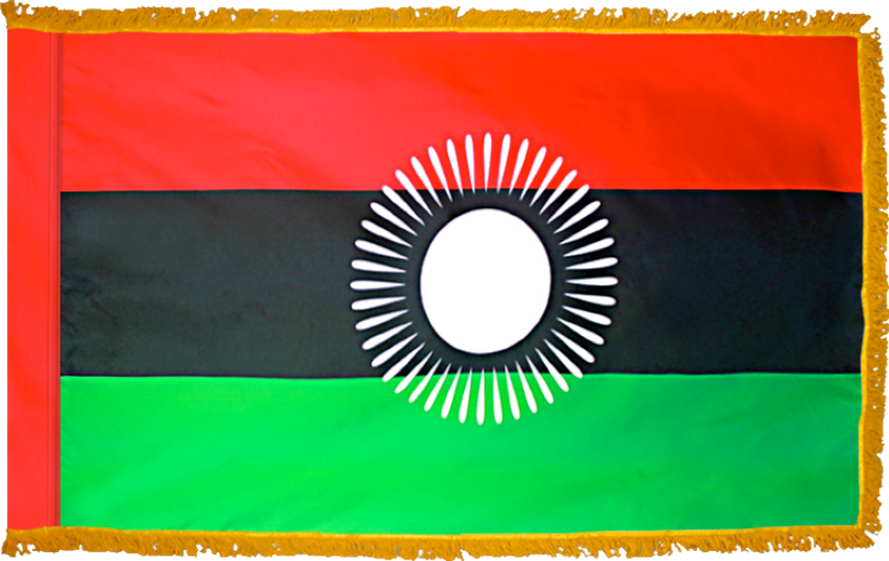 Malawi Flag (UN) Indoor Nylon